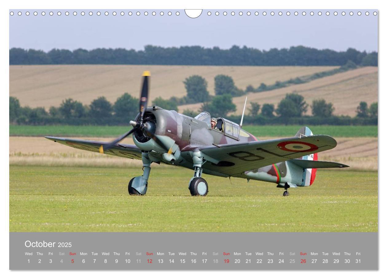 Bild: 9781325964550 | The Flying Legends (Wall Calendar 2025 DIN A3 landscape), CALVENDO...