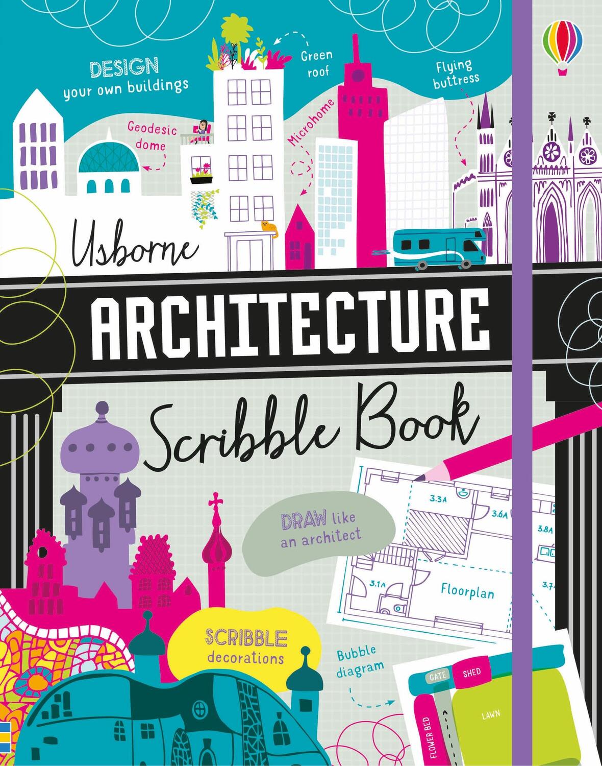 Cover: 9781474968997 | Architecture Scribble Book | Darran Stobbart (u. a.) | Buch | Gebunden