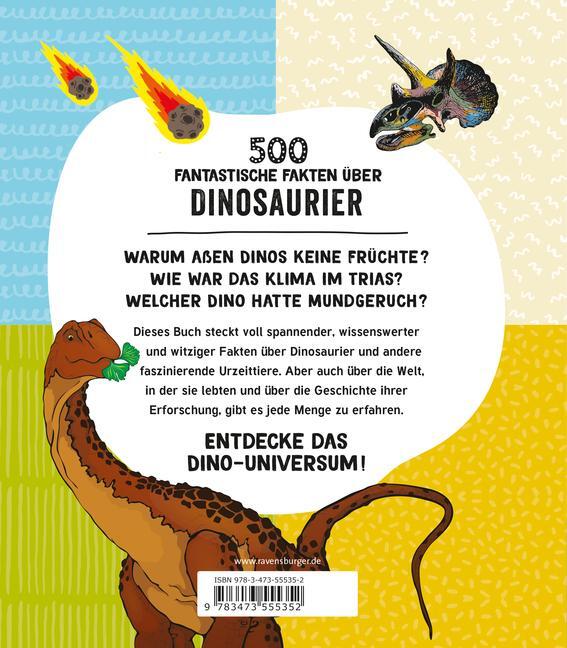 Bild: 9783473555352 | 500 fantastische Fakten über Dinosaurier - Ein spannendes...