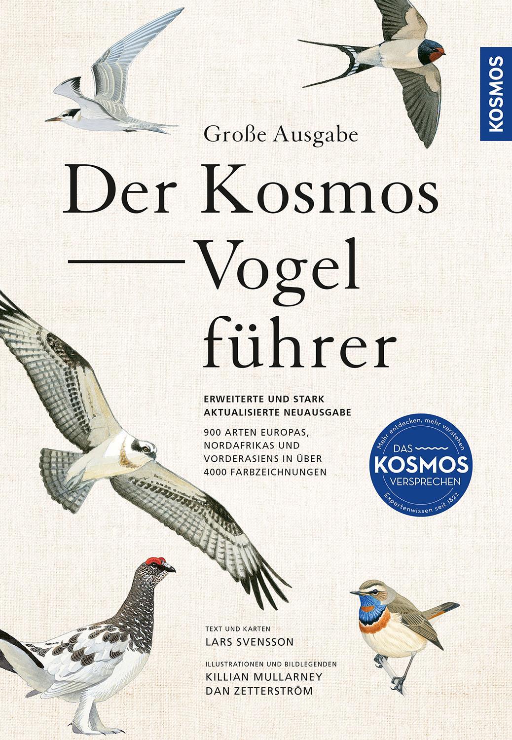 Cover: 9783440180969 | Große Ausgabe: Der Kosmos-Vogelführer | Lars Svensson (u. a.) | Buch