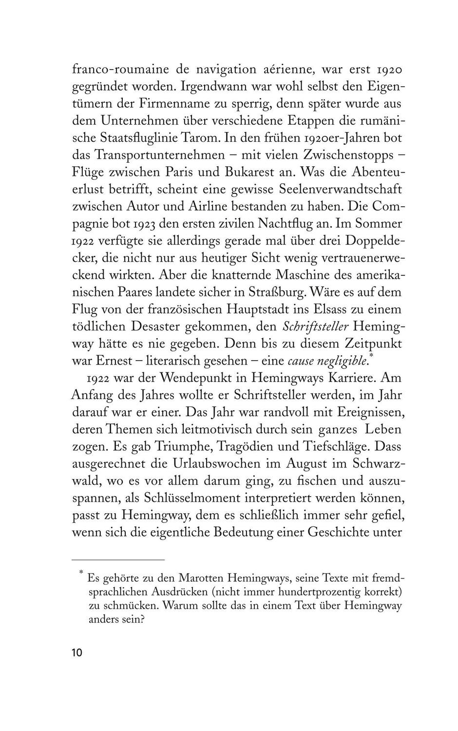 Bild: 9783910228016 | Hemingway im Schwarzwald | Thomas Fuchs | Buch | 180 S. | Deutsch