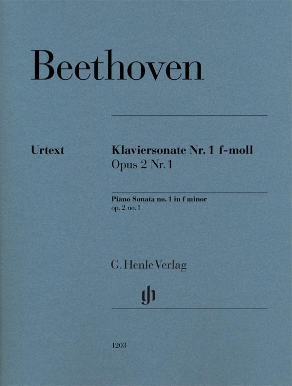Cover: 9790201812038 | Klaviersonate Nr. 1 f-moll op. 2,1 | Ludwig Van Beethoven | Buch