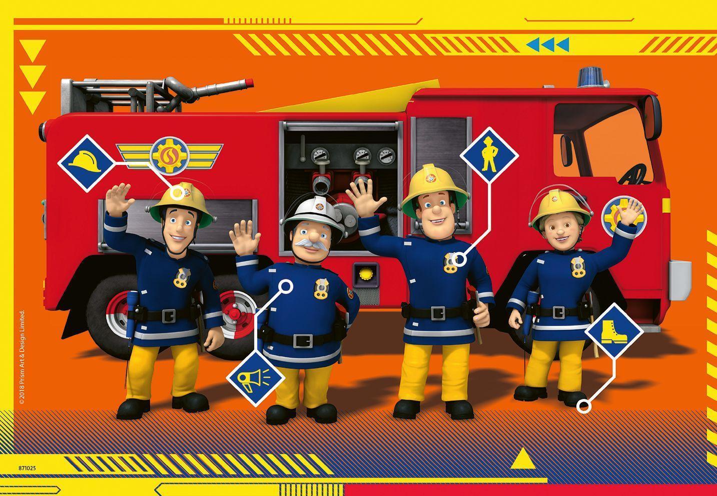 Bild: 4005556078264 | Feuerwehrman Sam: Wasser marsch mit Sam - Puzzle mit 24 Teilen | Spiel