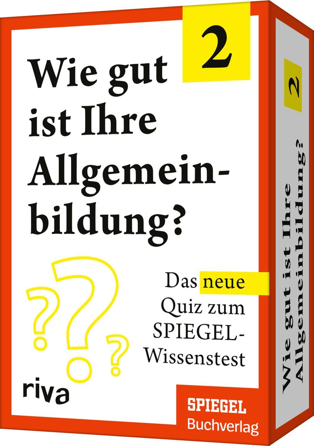 Cover: 9783742323705 | Wie gut ist Ihre Allgemeinbildung? 2 | Martin Doerry (u. a.) | Box