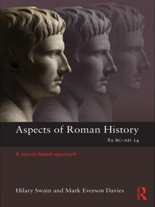 Cover: 9780415496940 | Aspects of Roman History 82BC-AD14 | A Source-based Approach | Buch