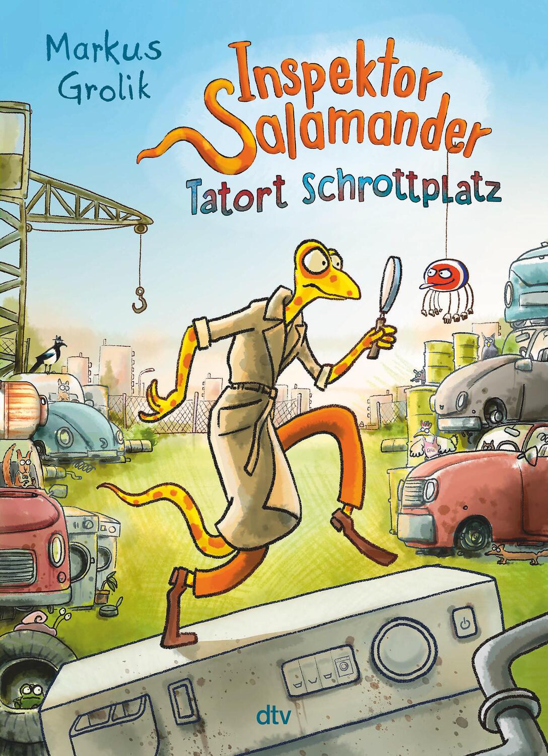 Cover: 9783423764391 | Inspektor Salamander - Tatort Schrottplatz | Markus Grolik | Buch