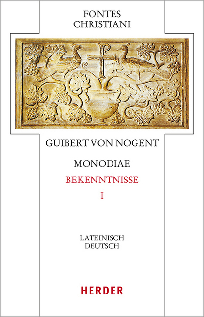 Cover: 9783451329289 | Monodiae / Bekenntnisse. Tl.1 | Lateinsch-Deutsch | Guibert von Nogent