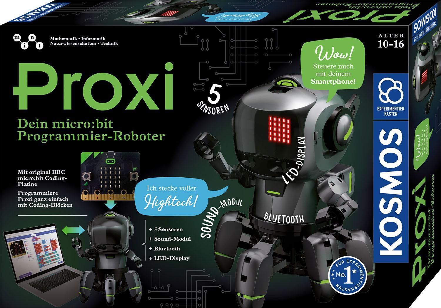 Cover: 4002051620585 | Proxi - Dein Programmier-Roboter | Experimentierkasten | Spiel | 2024