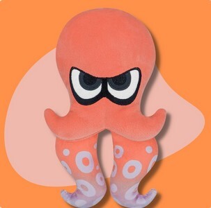 Cover: 3760259934781 | Nintendo Splatoon Octopus, orange, Plüsch, 23 cm | Deutsch | 2023