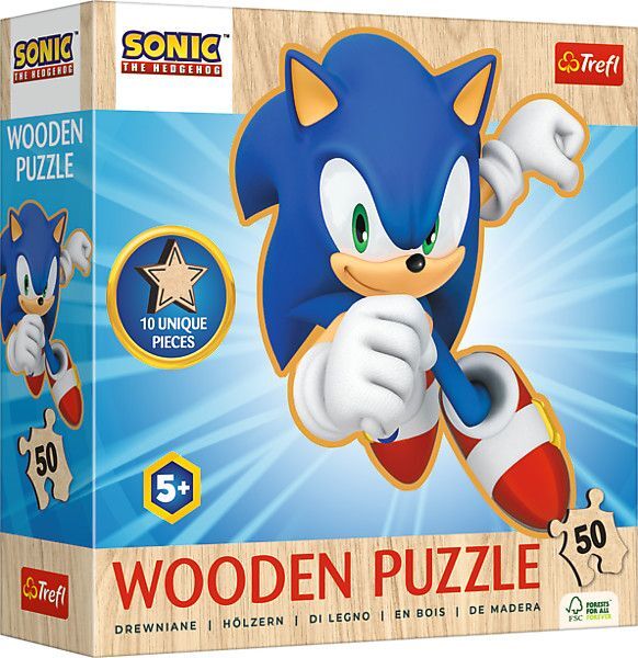 Cover: 5900511202847 | Holz Puzzle Junior 50 - Sonic | Spiel | In Kartonage | 20284 | 2024