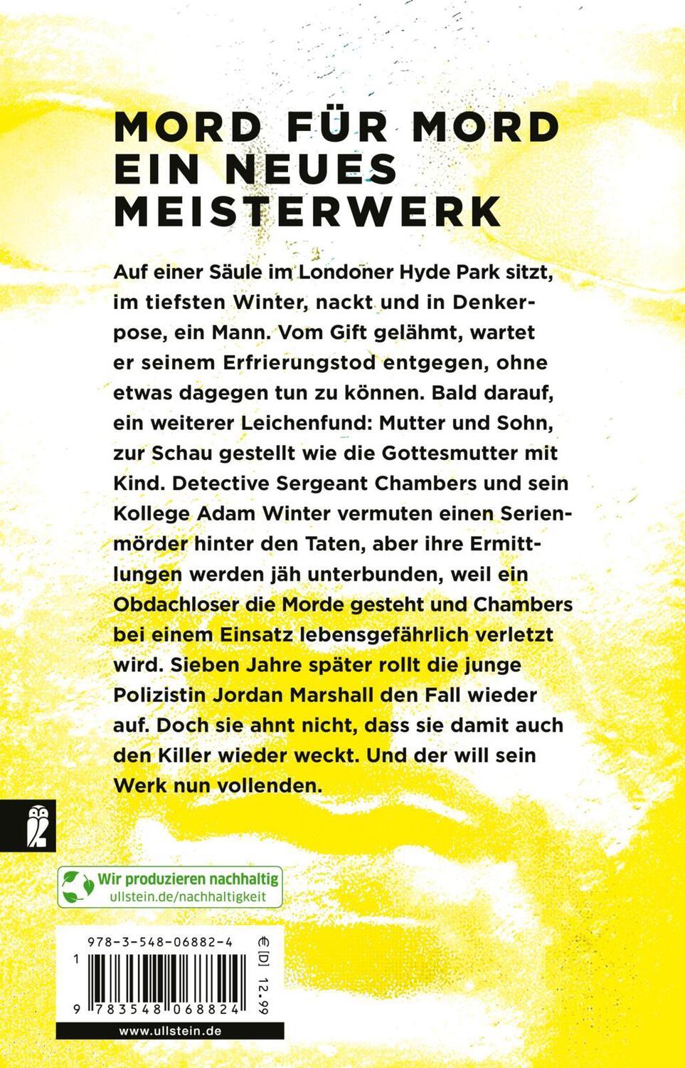 Rückseite: 9783548068824 | Die Muse | Daniel Cole | Taschenbuch | 448 S. | Deutsch | 2024