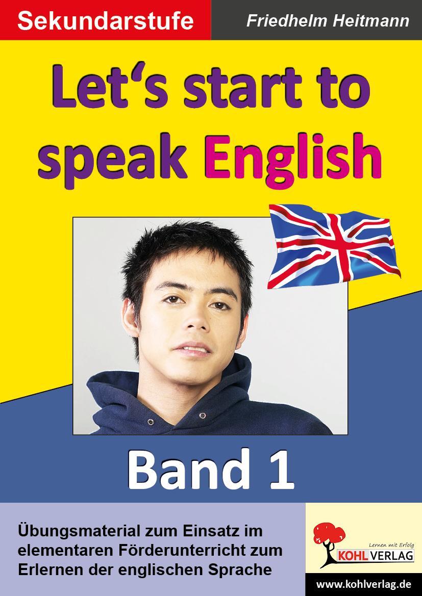 Cover: 9783866328051 | English - quite easy ! 1. Let's start to speak English | Heitmann