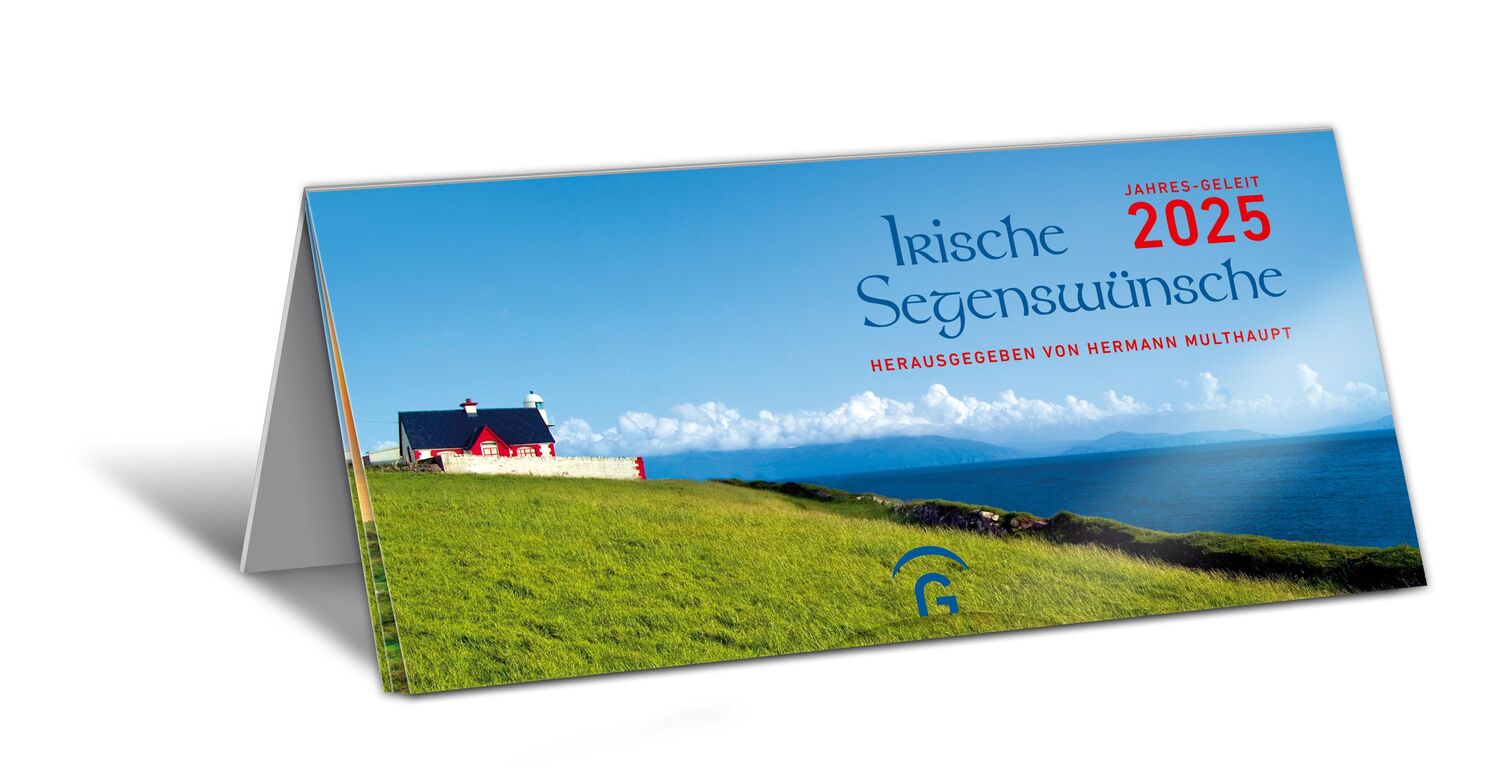Cover: 9783579079721 | Irische Segenswünsche Jahres-Geleit 2025 | Hermann Multhaupt | 13 S.
