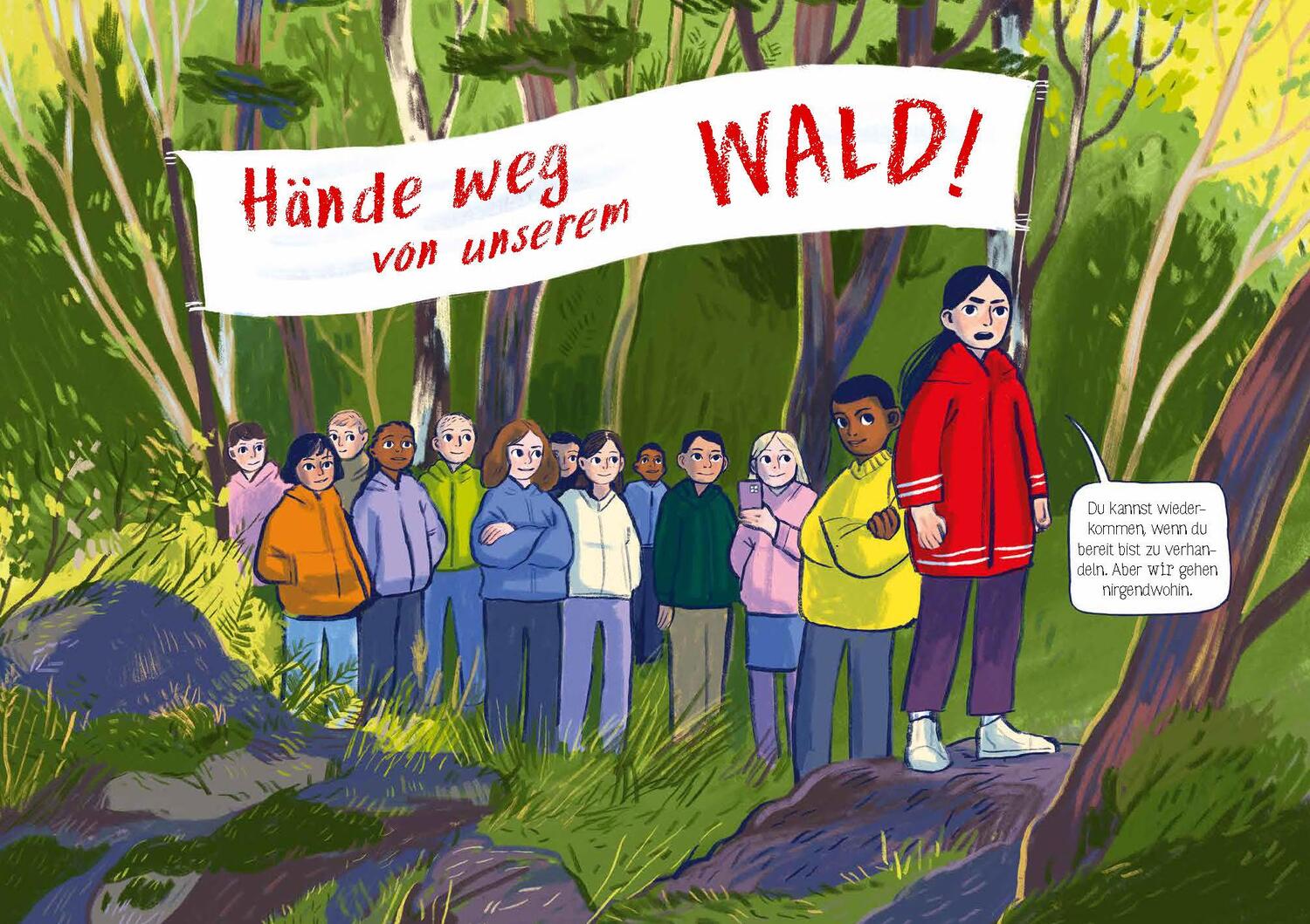Bild: 9783954702817 | Hände weg von unserem Wald! | Nora Dåsnes | Buch | 240 S. | Deutsch