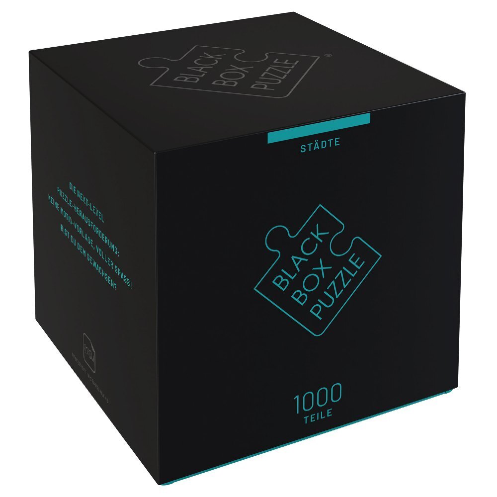 Cover: 4262387640064 | Black Box Puzzle Städte (Puzzle) | Edition 2022 | Spiel | In Spielebox
