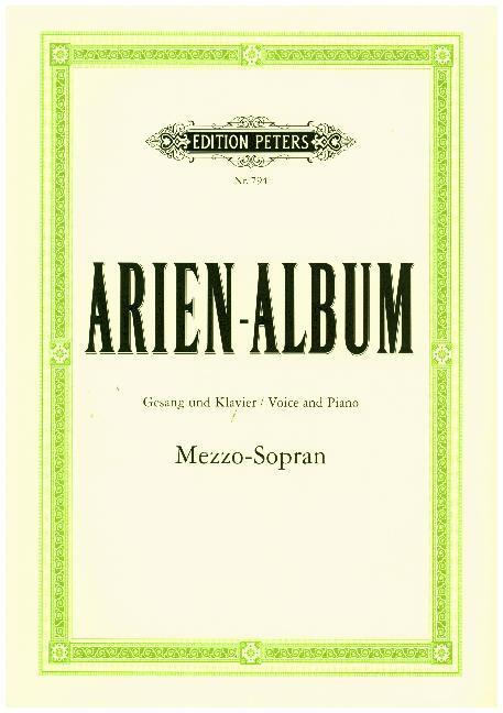 Cover: 9790014005115 | Arien-Album - Berühmte Arien für Mezzosopran | Alfred Dörffel | Buch