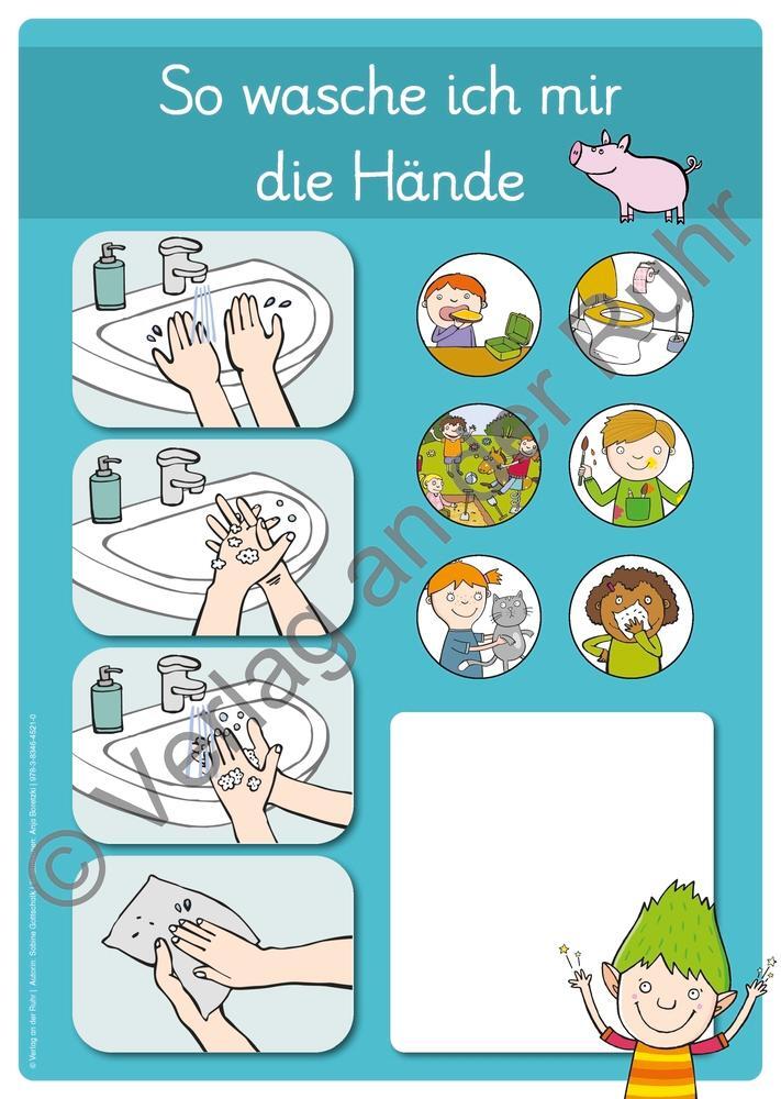 Bild: 9783834645210 | Mach's wie Kobold Firlefanz - Mini-Poster zu Hygiene und...