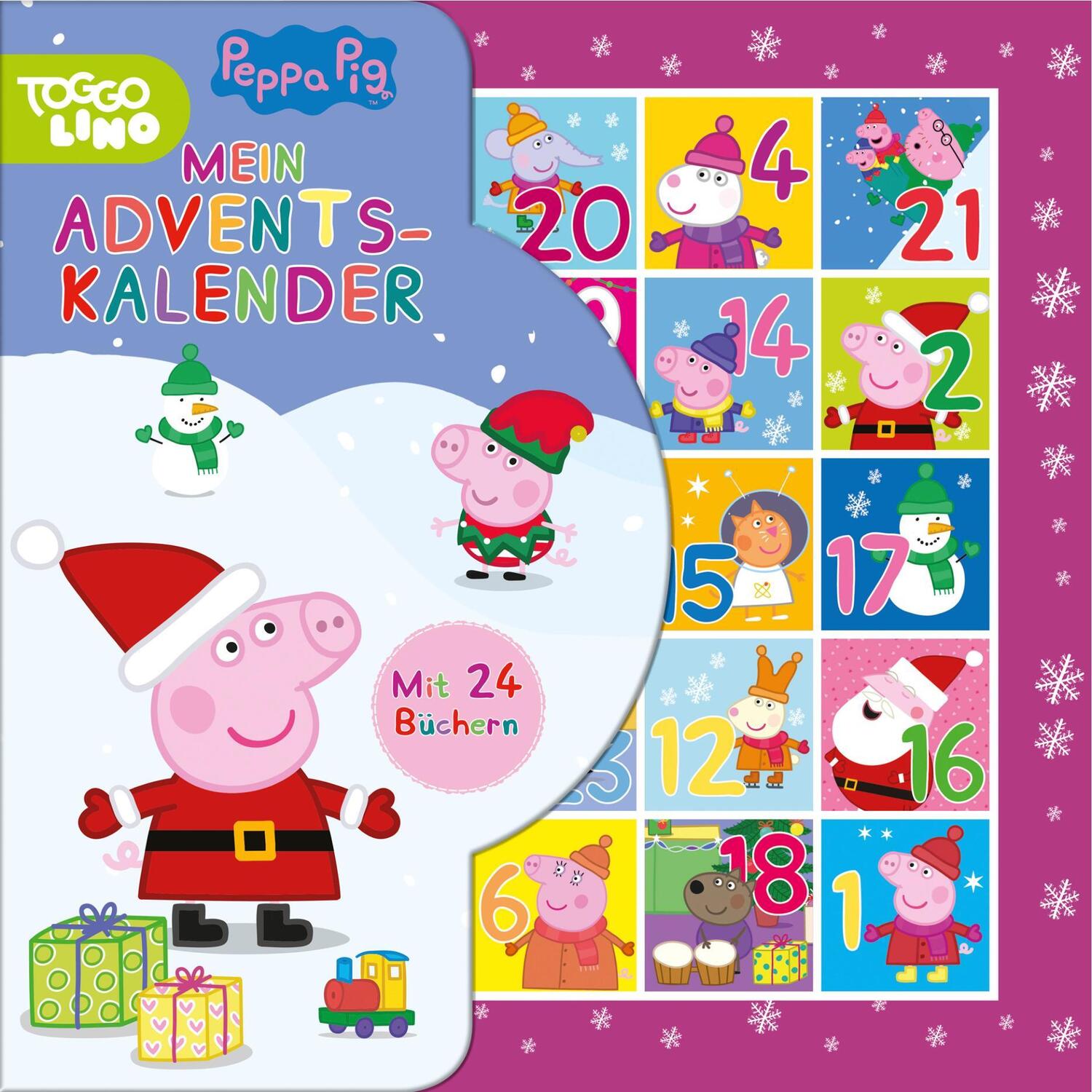 Bild: 9783849917678 | Peppa Pig Adventskalender | Buch | 8 S. | Deutsch | 2022