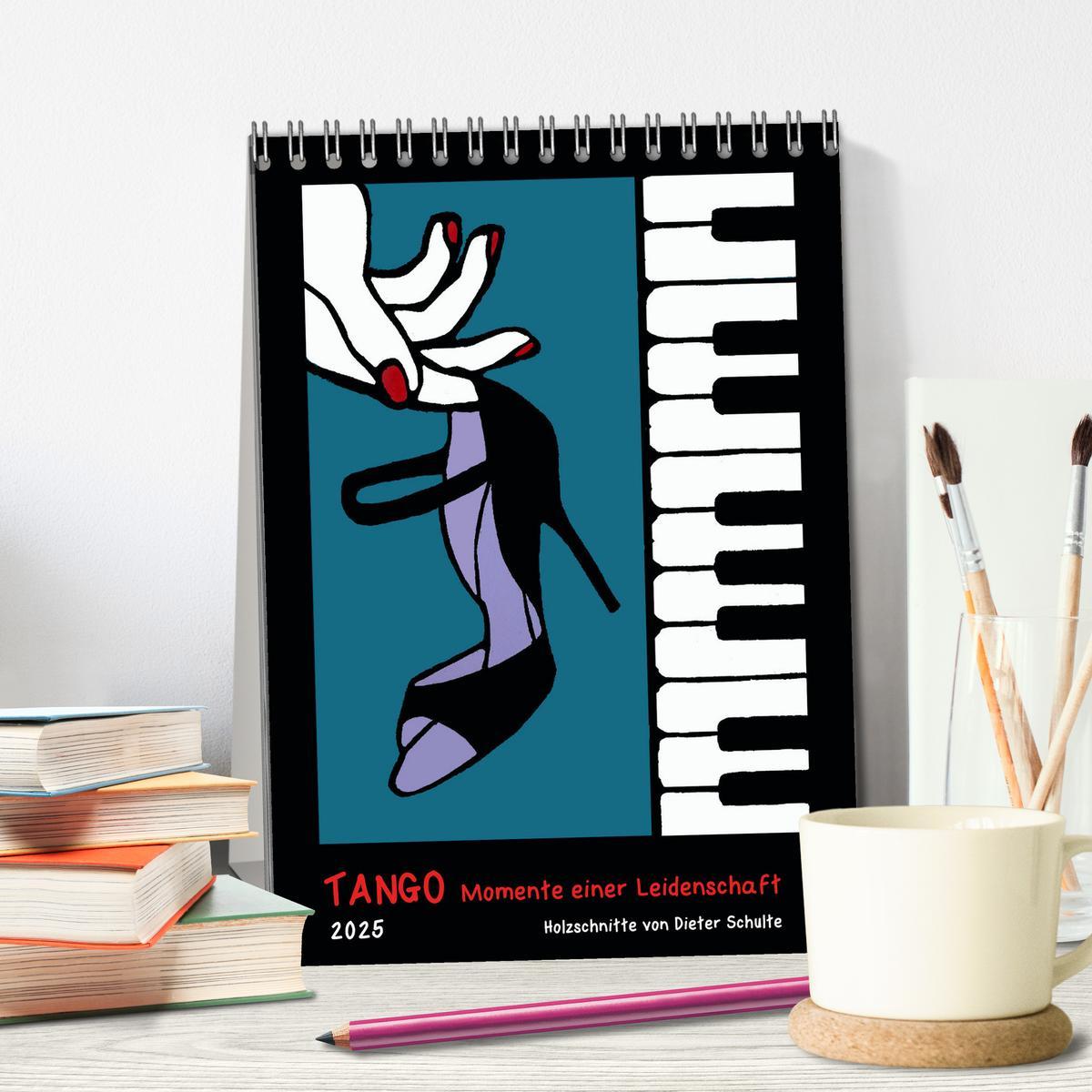 Bild: 9783435909476 | Tango - Momente einer Leidenschaft (Tischkalender 2025 DIN A5...