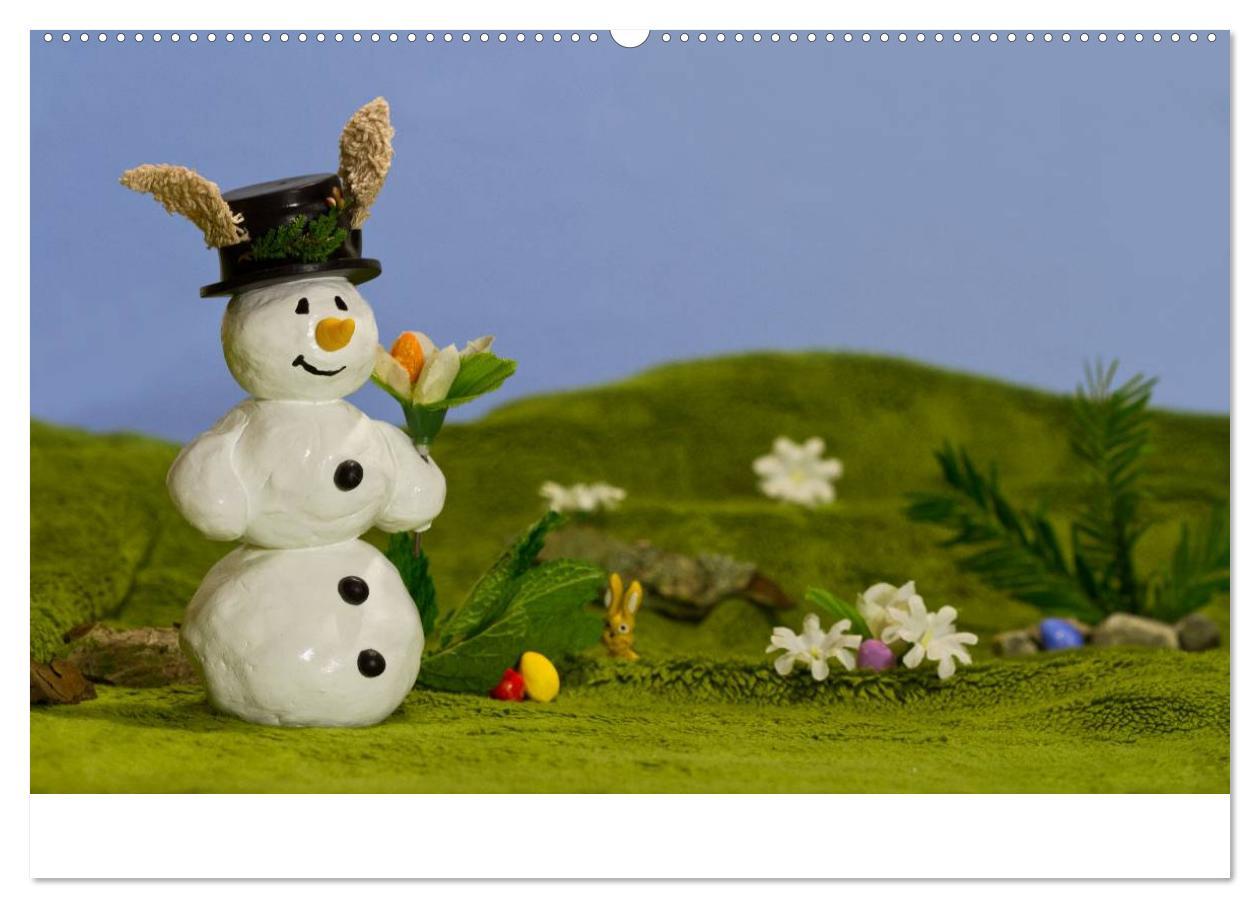 Bild: 9783435804016 | Schneemann des Monats 2025 (Wandkalender 2025 DIN A2 quer),...