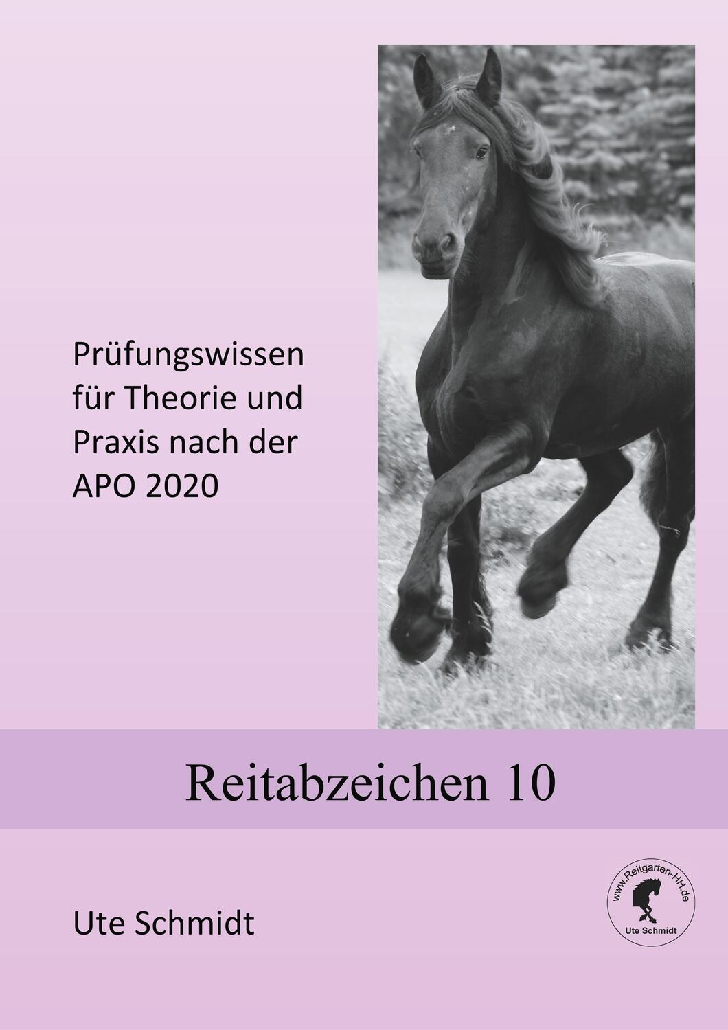 Cover: 9783734761102 | Reitabzeichen 10 | Ute Schmidt | Taschenbuch | Paperback