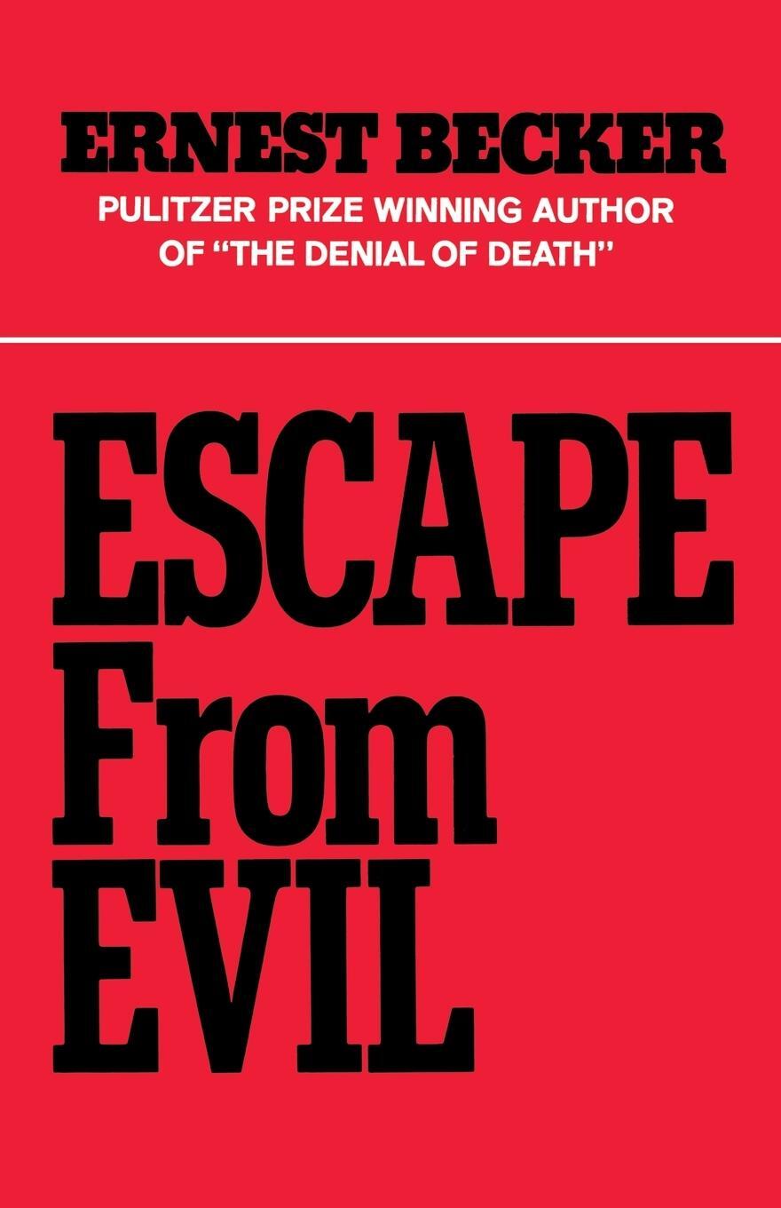 Cover: 9780029024508 | Escape from Evil | Ernest Becker | Taschenbuch | Paperback | Englisch