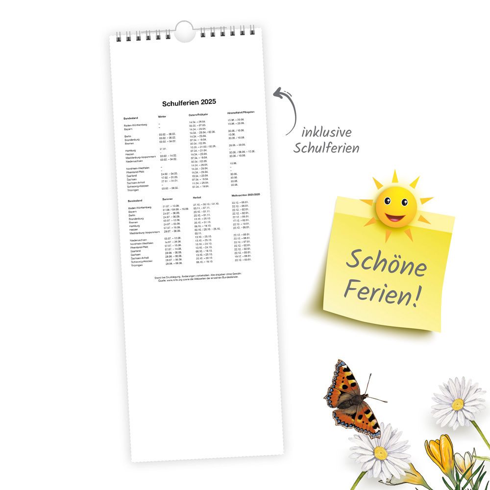 Bild: 9783988022387 | Trötsch Maxi-Streifenkalender Landliebe 2025 | Wandkalender | Kalender