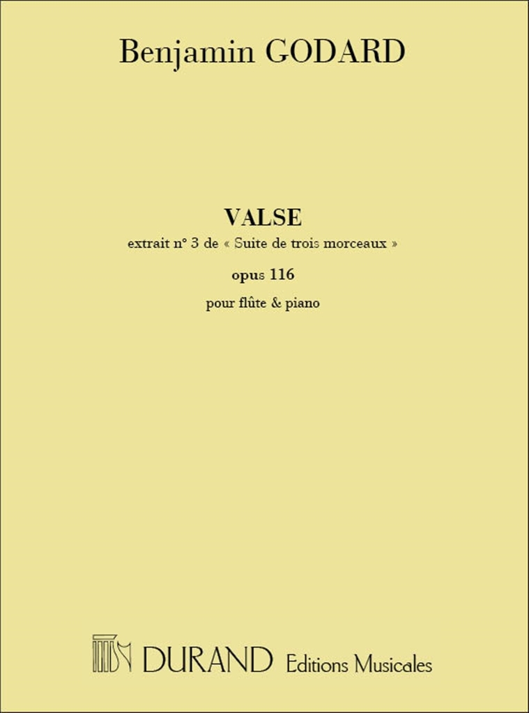 Cover: 9790044024384 | Suite de trois morceaux - Valse No. 3 op. 116 | Benjamin Godard | Buch