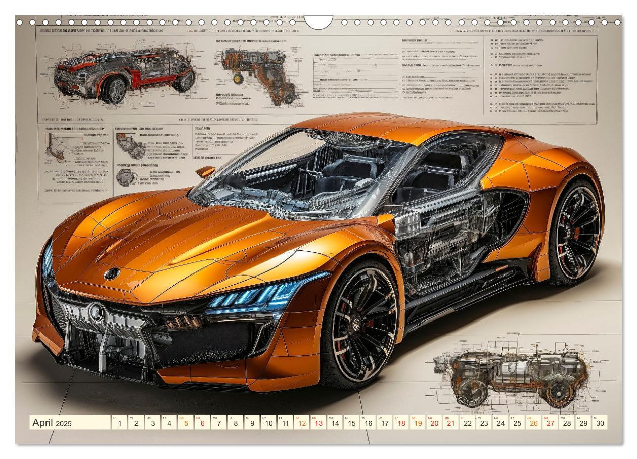 Bild: 9783383878916 | Blickpunkt Auto Design Zukunft (Wandkalender 2025 DIN A3 quer),...