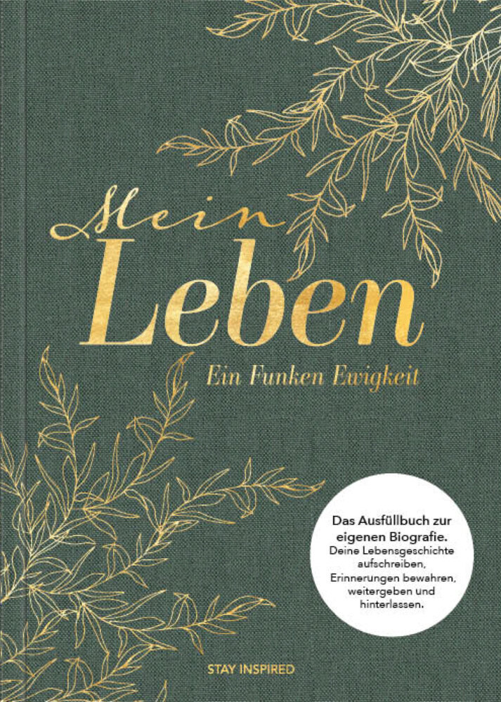 Cover: 9783985953202 | Mein Leben - ein Funken Ewigkeit: Das Ausfüllbuch zur eigenen...