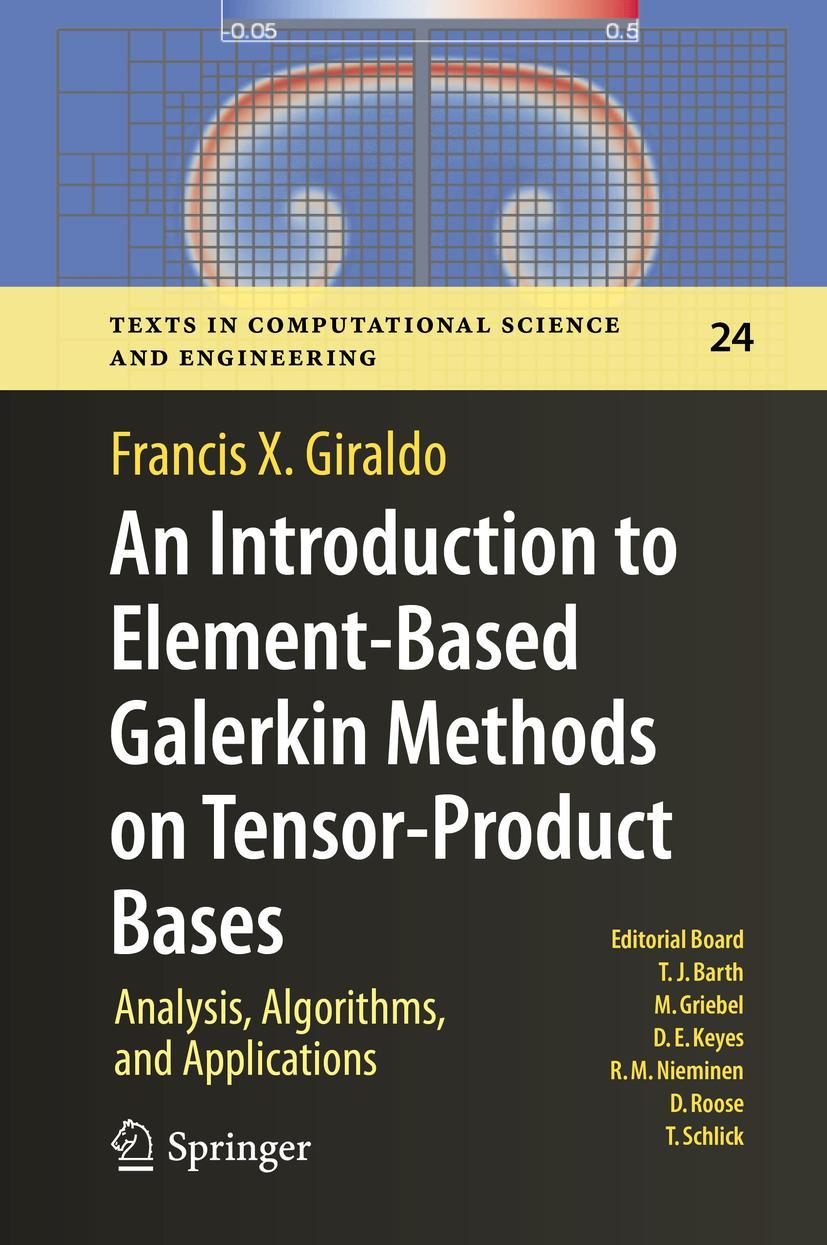 Cover: 9783030550684 | An Introduction to Element-Based Galerkin Methods on Tensor-Product...