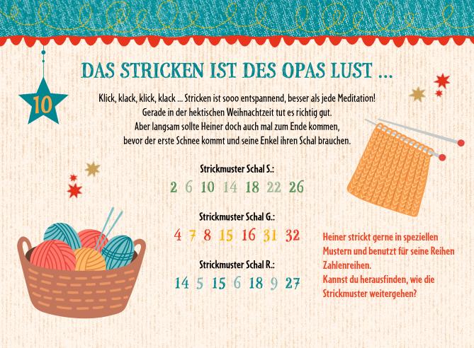 Bild: 9783780613967 | 24 knifflig-coole Weihnachtsrätsel | Der Rätseladventskalender | Buch