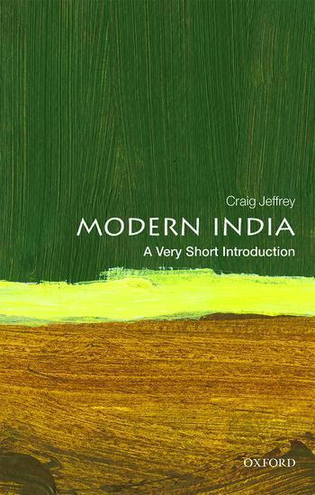 Cover: 9780198769347 | Modern India: A Very Short Introduction | Craig Jeffrey | Taschenbuch