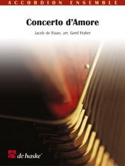 Cover: 9790035082386 | Concerto d'Amore | Jacob de Haan | Accordion | Partitur | 2004