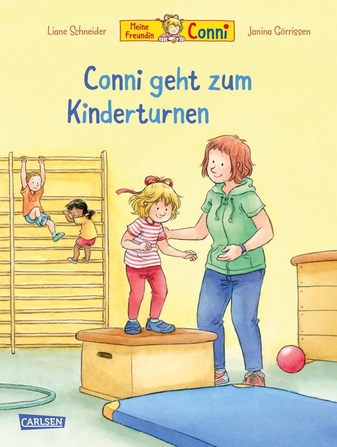 Cover: 9783551511782 | Conni-Bilderbücher: Conni geht zum Kinderturnen | Liane Schneider