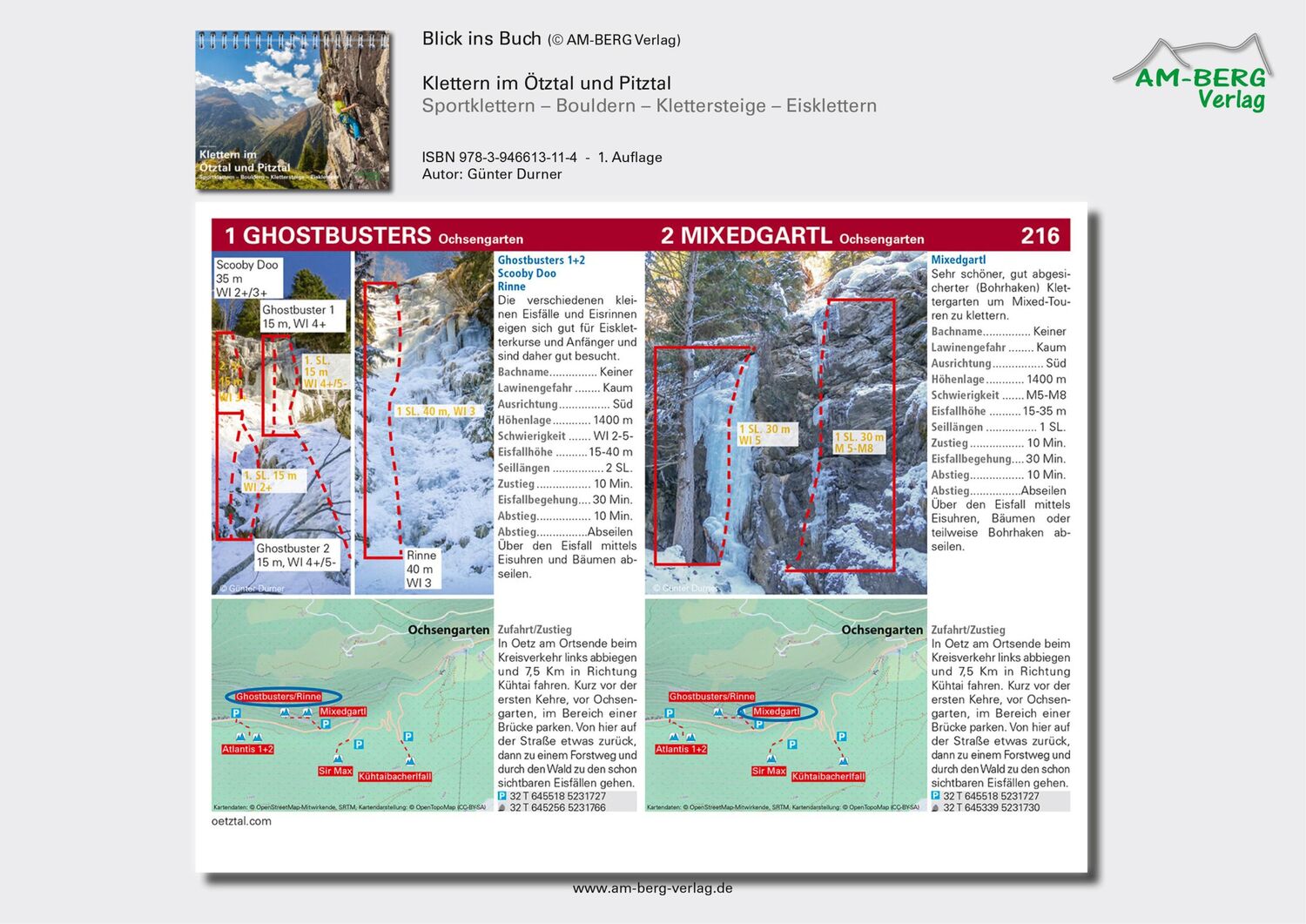 Bild: 9783946613114 | Klettern im Ötztal und Pitztal | Günter Durner | Taschenbuch | Deutsch