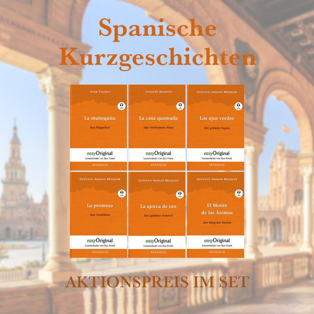 Cover: 9783991126133 | Spanische Kurzgeschichten (mit kostenlosem Audio-Download-Link), 6...