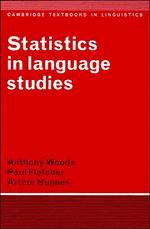 Cover: 9780521273121 | Statistics in Language Studies | Anthony Woods (u. a.) | Taschenbuch