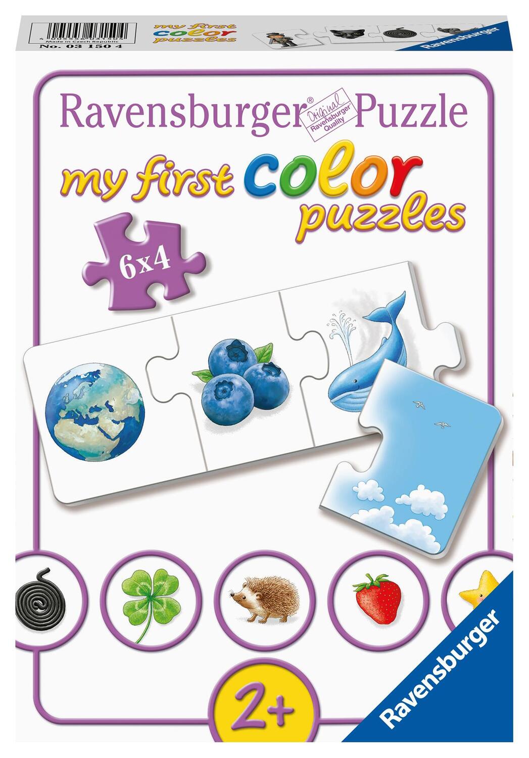 Cover: 4005556031504 | Ravensburger Kinderpuzzle - 03150 Farben lernen - my first color...