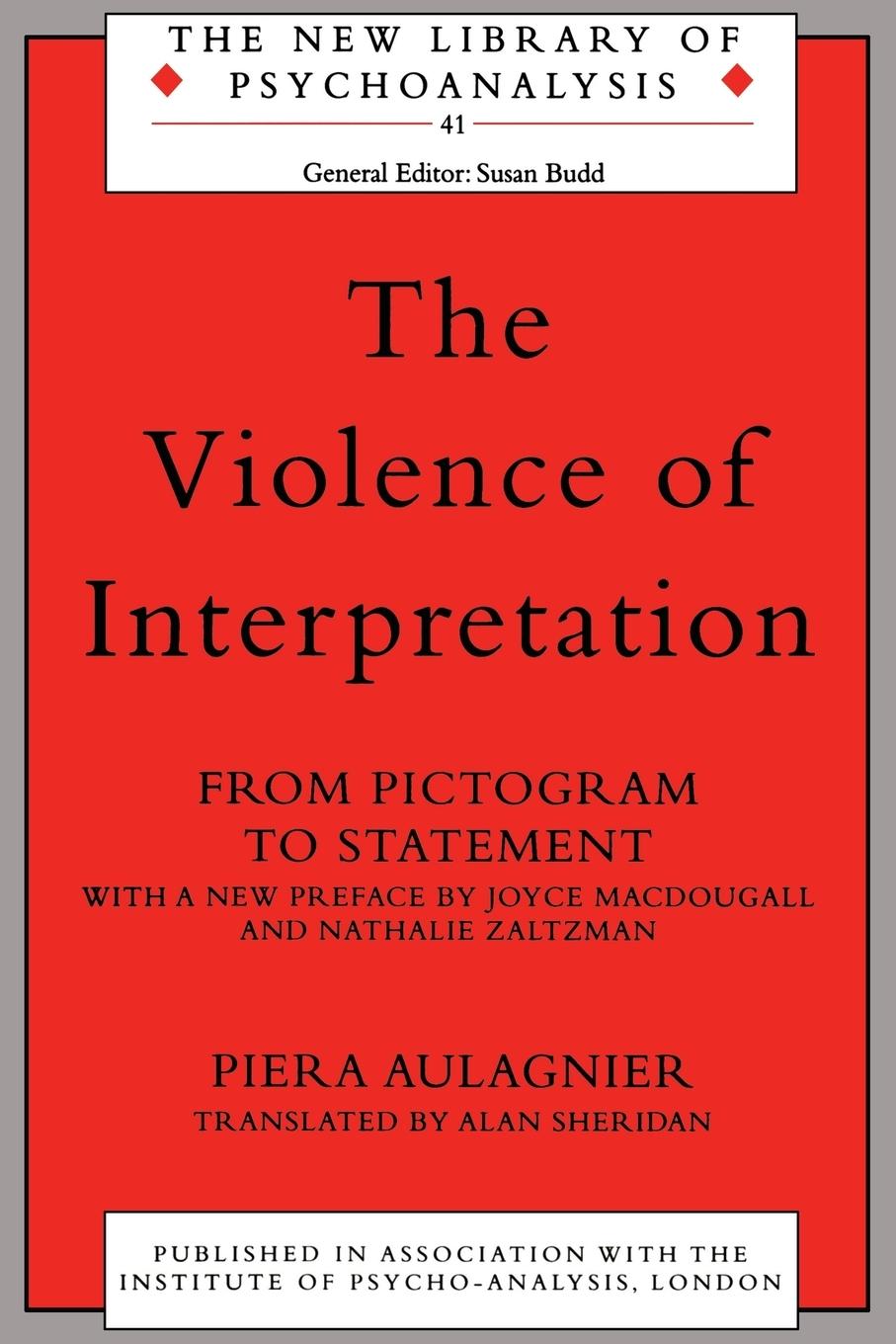 Cover: 9780415236768 | The Violence of Interpretation | From Pictogram to Statement | Buch