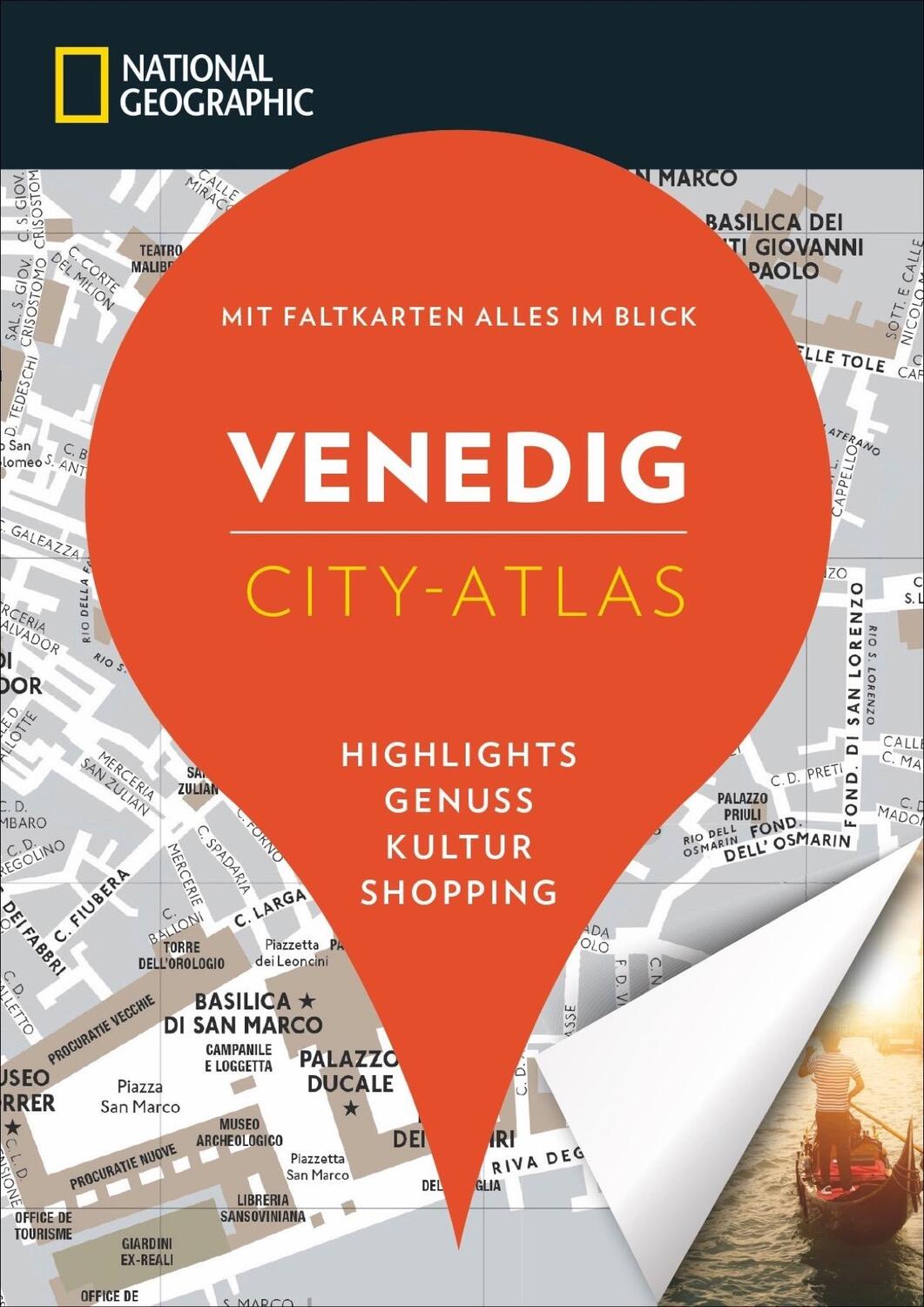 Cover: 9783955592622 | NATIONAL GEOGRAPHIC City-Atlas Venedig | Raphaelle Vinon (u. a.)