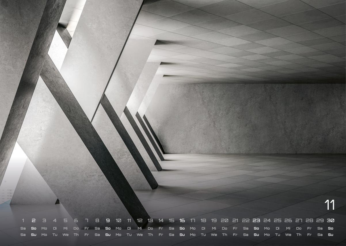 Bild: 9783986733780 | Architektur - faszinierende Baukunst - 2025 - Kalender DIN A3 | de