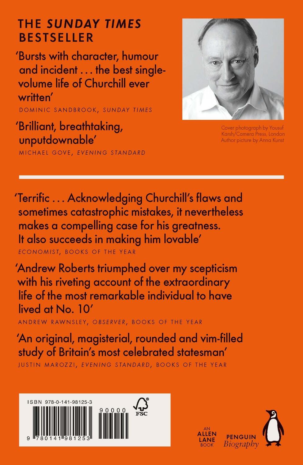 Rückseite: 9780141981253 | Churchill | Walking with Destiny | Andrew Roberts | Taschenbuch | 2019