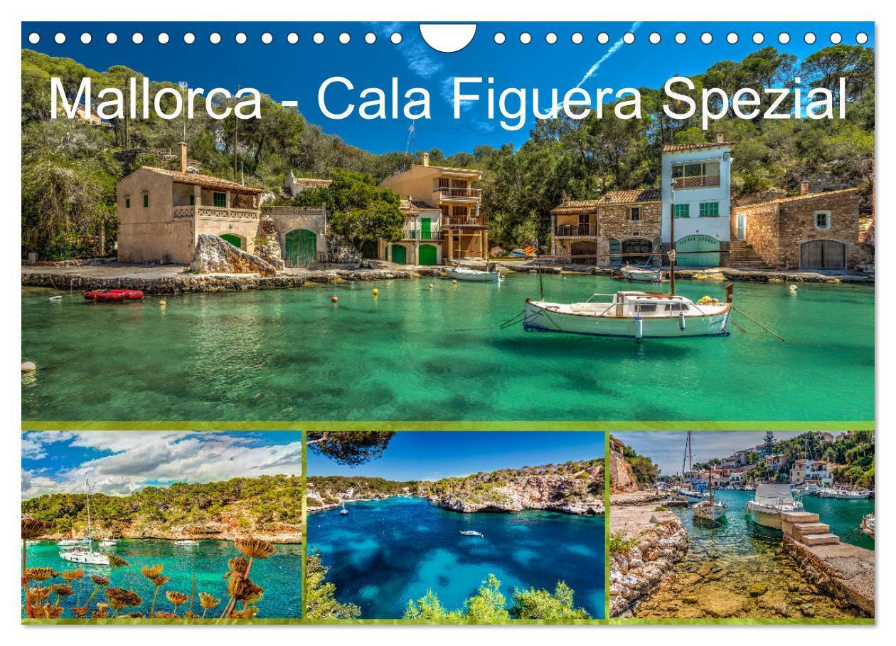 Cover: 9783383149887 | Mallorca - Cala Figuera Spezial (Wandkalender 2024 DIN A4 quer),...