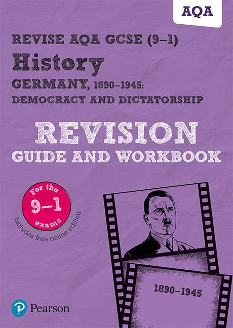 Cover: 9781292204765 | Pearson REVISE AQA GCSE History Germany 1890-1945: Democracy and...