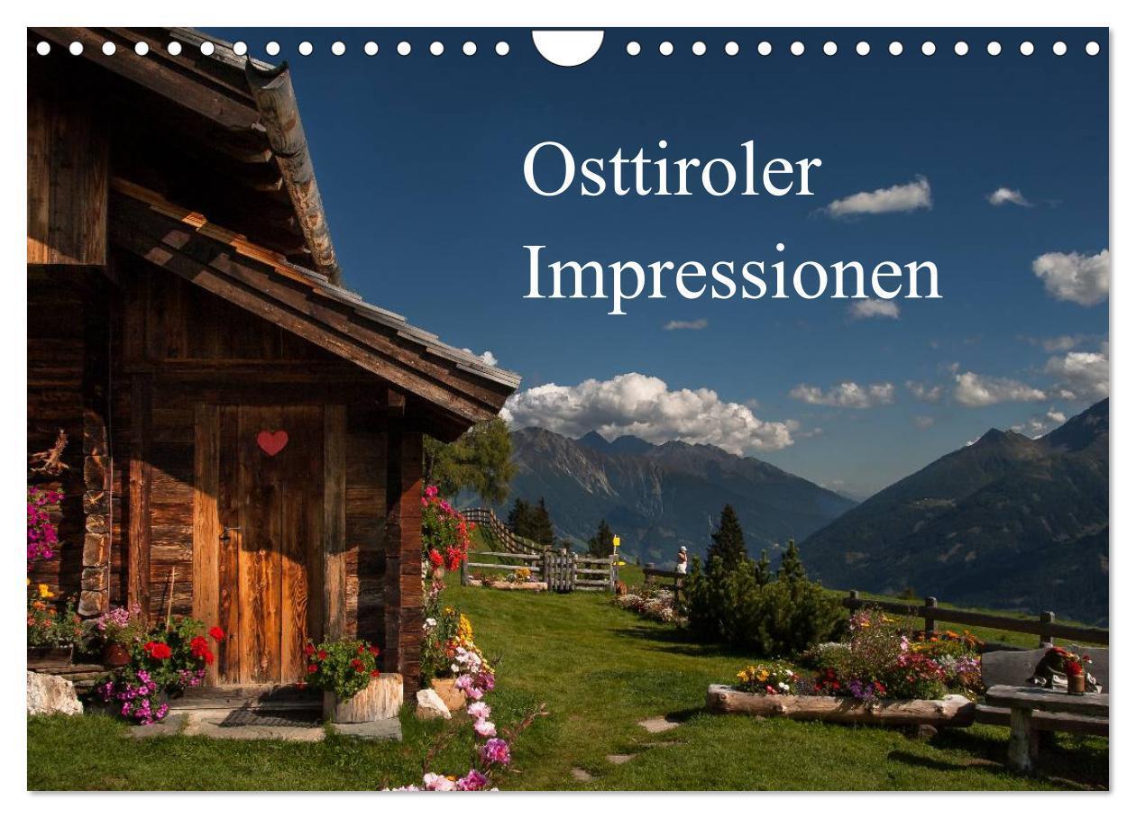Cover: 9783675904644 | Osttiroler Impressionen (Wandkalender 2024 DIN A4 quer), CALVENDO...