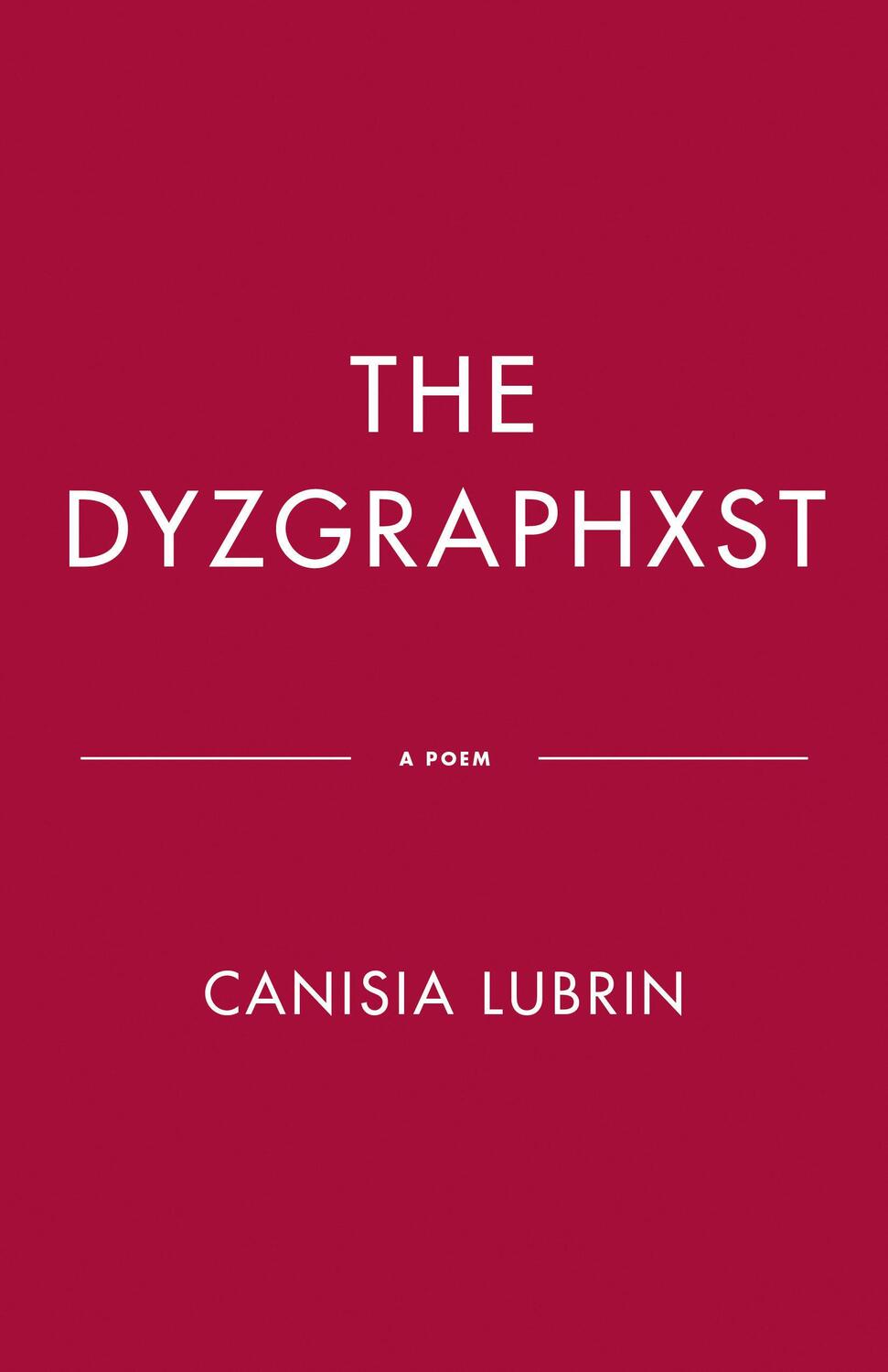 Cover: 9780771048692 | The Dyzgraphxst | Canisia Lubrin | Taschenbuch | Englisch | 2020