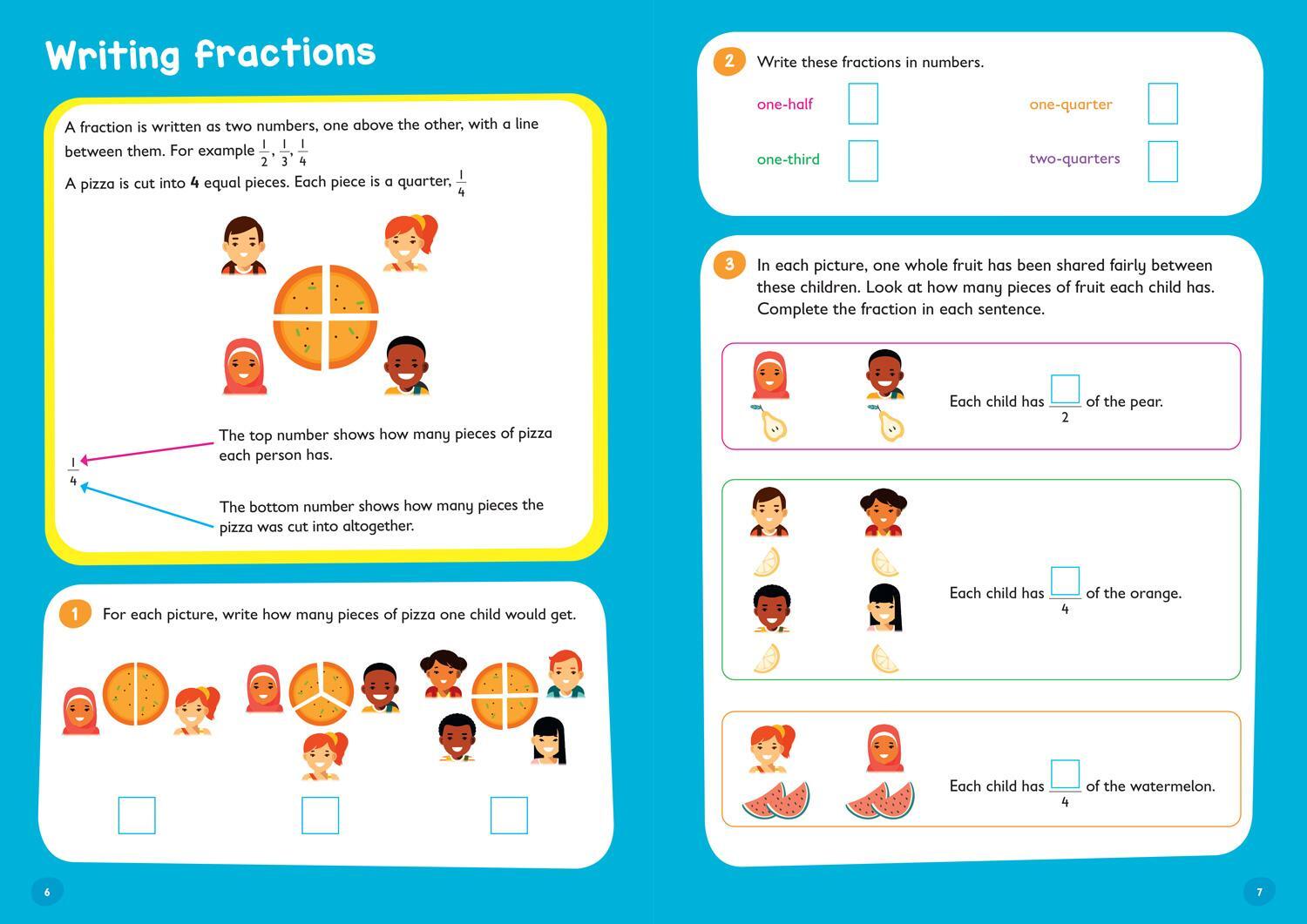 Bild: 9780008134440 | Fractions Ages 5-7 | Ideal for Home Learning | Collins Easy Learning