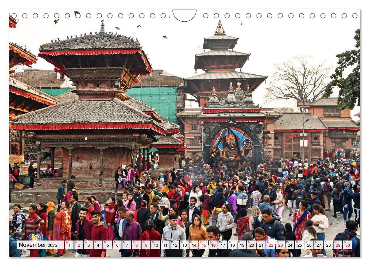 Bild: 9783383828058 | KATHMANDU, Nepals Hauptstadt (Wandkalender 2025 DIN A4 quer),...