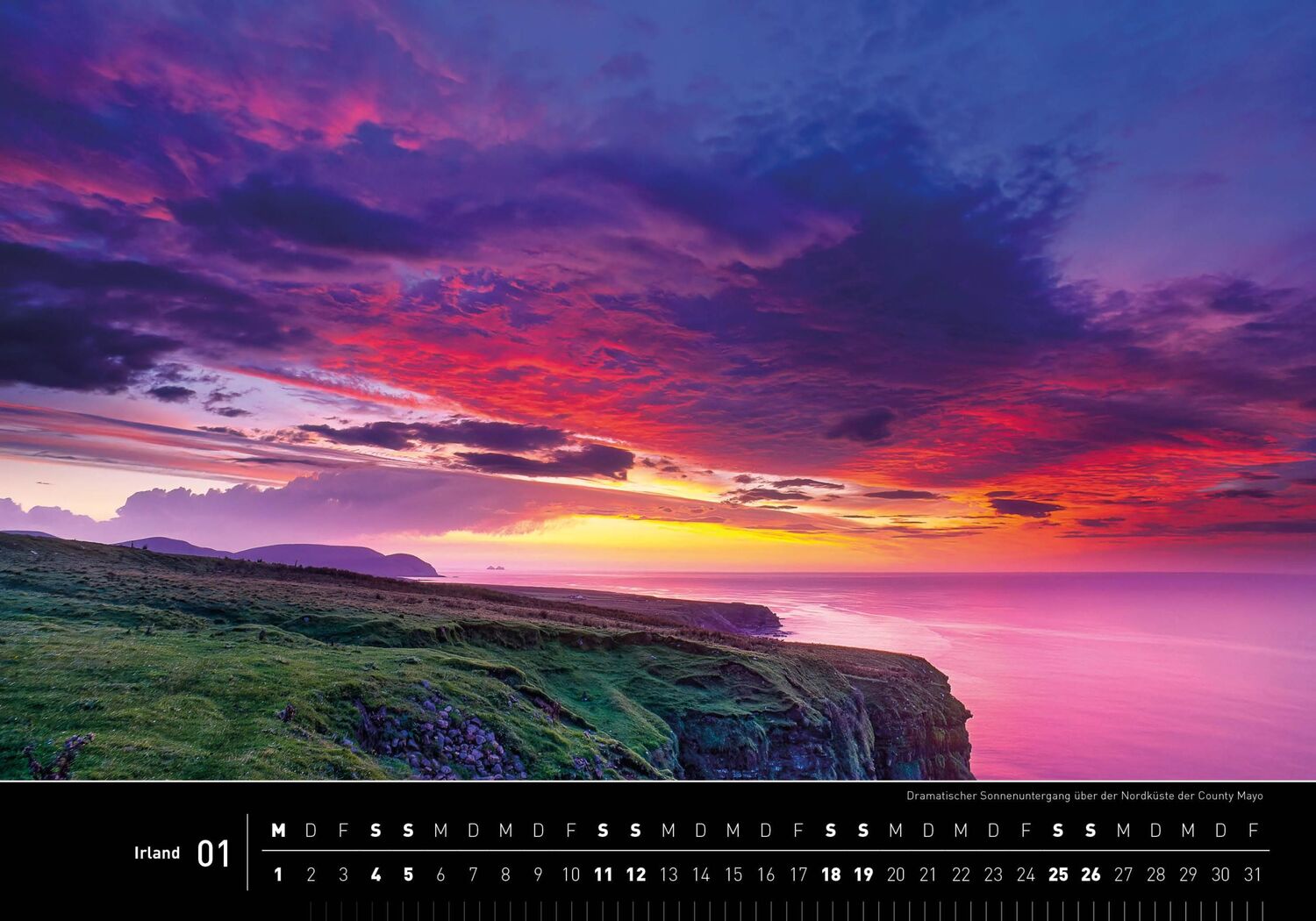 Bild: 9783968555225 | 360° Irland Premiumkalender 2025 | Hartmut Krinitz | Kalender | 13 S.